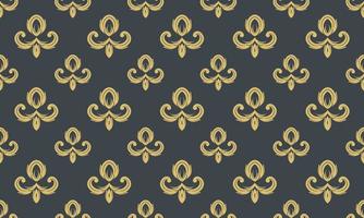 Damask Fleur de Lis pattern curtains vector seamless background wallpaper Fleur de Lis pattern Scandinavian batik Digital texture Design for print printable fabric saree border.