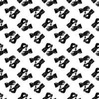 Parking valet car key pattern seamless vector