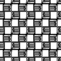 Fax prints pattern seamless vector