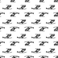 Small helicopter pattern seamless vector