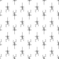 Sparkler pattern seamless vector