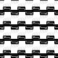 Air conditioning pattern seamless vector