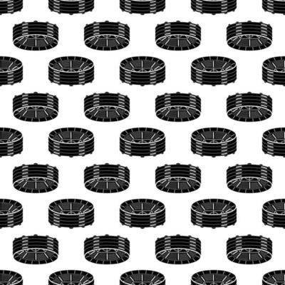 Round stadium pattern seamless vector