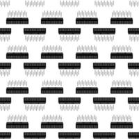 Ceiling air conditioner pattern seamless vector