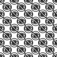 Blind eye pattern seamless vector