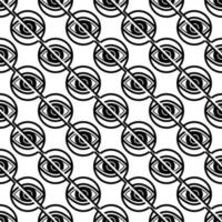 Blind eye pattern seamless vector