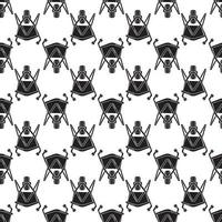 Front wheelbarrow pattern seamless vector