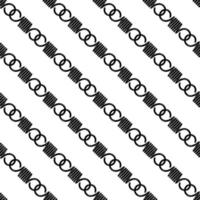 Hook metal spring pattern seamless vector