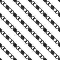 Hook metal spring pattern seamless vector