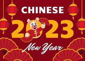 Chinese new year festival celebration banner vector