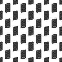 Compression spring pattern seamless vector