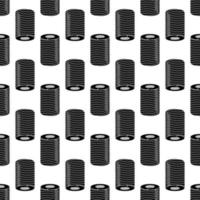 Flexible spring pattern seamless vector
