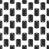 Flexible spring pattern seamless vector