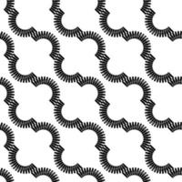 Spiral cable pattern seamless vector