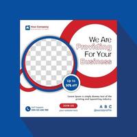 Business marketing social media post template design.  Usable for social media, story, and web internet ads. for a personal profile, artist, trainer, motivator, coach, model, ads, and business. vector