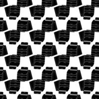 Desktop printer pattern seamless vector