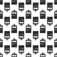 Street candy kiosk pattern seamless vector