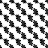 Front of goldfish pattern seamless vector