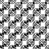Divided lunch box pattern seamless vector