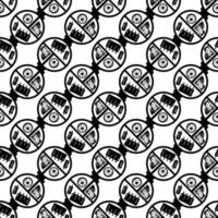 Divided lunch box pattern seamless vector