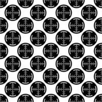 Sniper crosshair pattern seamless vector