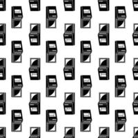 Vending machine pattern seamless vector