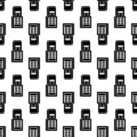 Street vending machine pattern seamless vector