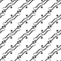 Empty move up escalator pattern seamless vector