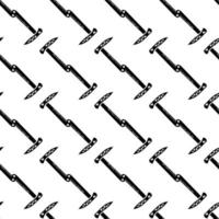Hiking axe pattern seamless vector