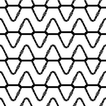 Triangular carabine pattern seamless vector