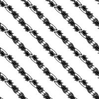 Hiking boot spike pattern seamless vector