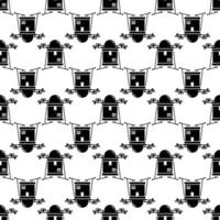 Drone delivery pattern seamless vector