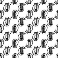 Big vacuum cleaner pattern seamless vector