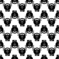 Android vacuum cleaner pattern seamless vector