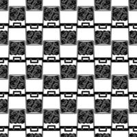 Full lunch box pattern seamless vector