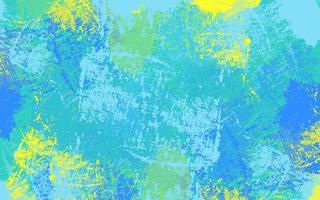 Abstract grunge texture blue and yellow color background vector