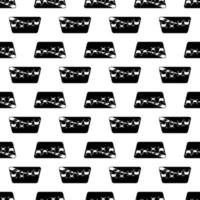 Control car navigation panel pattern seamless vector