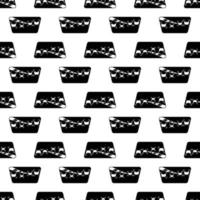 Control car navigation panel pattern seamless vector