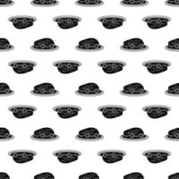 Concept driverless car pattern seamless vector