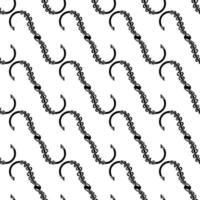 Fishing hook pattern seamless vector