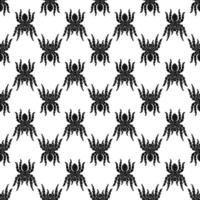 Tarantula pattern seamless vector