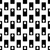 Clean door tag pattern seamless vector