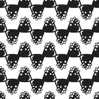 Choco truffle pattern seamless vector