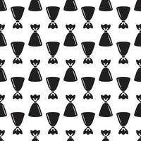 Truffle pattern seamless vector