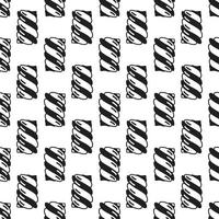 Swirl candy stick pattern seamless vector