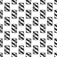 Swirl candy stick pattern seamless vector