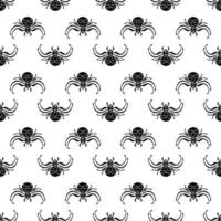 Biology spider pattern seamless vector