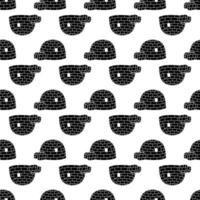 Eskimo igloo pattern seamless vector