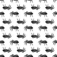 Ground spider pattern seamless vector