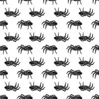 Ground spider pattern seamless vector